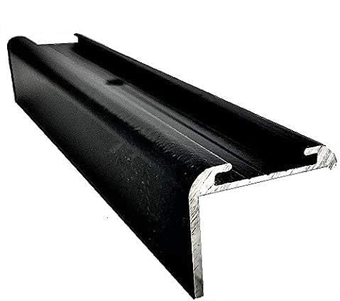 Vintage Technologies RV Insert Roof Edge 93" I Black Roof Edge with 3/4" Leg | Made in The USA (10 Trim Pieces)