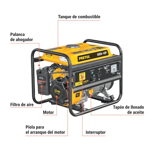 Planta de luz Pretul 800W 6 Imagen adicional