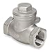 Swing Check Valve, 316 SS, 1-1/4 in, NPT