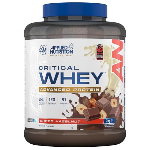 Applied Nutrition Critical Whey Protein Pulver (24g) – Whey Protein Pulver mit Hohem Eiweißgehalt – Protein Shake – Ergänzungsmittel