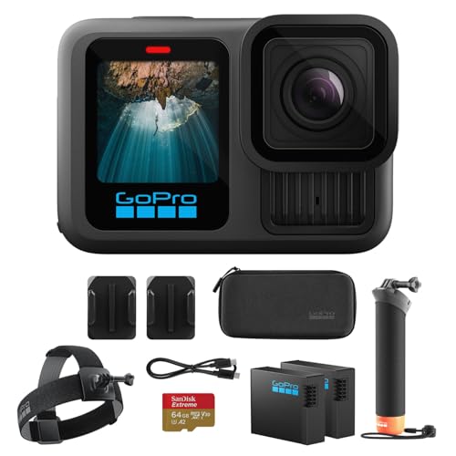 GoPro Hero13 Black 27MP Waterproof Action Camera - Special Accessory Bundle |...