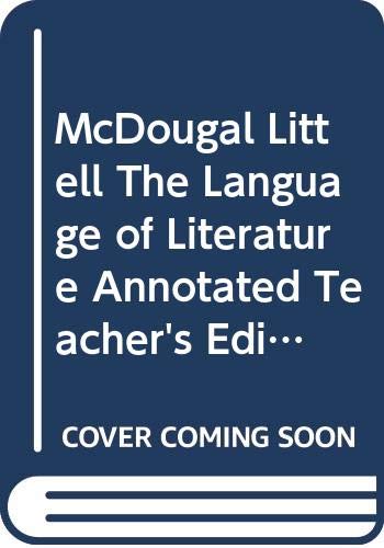 McDougal Littell The Language of Literature Ann... 0395737125 Book Cover