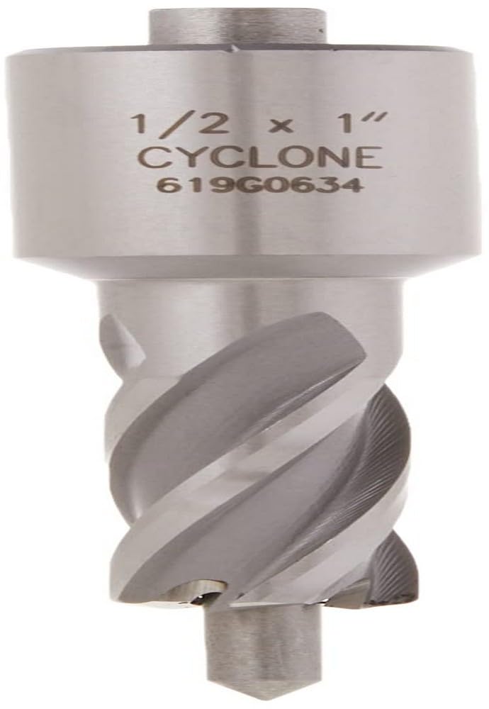 Evolution CC500 1/2-Inch Diameter x 1-Inch Depth of Cut Cyclone High Speed Steel Annular Cutter