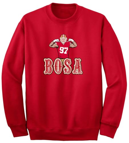 Nick Bosa San Francisco Flex Crew Neck Sweatshirt