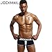 Mens Underwear Jockstrap Bottomless Men Boxer Shorts Backless Gay Underwea (L, Black)