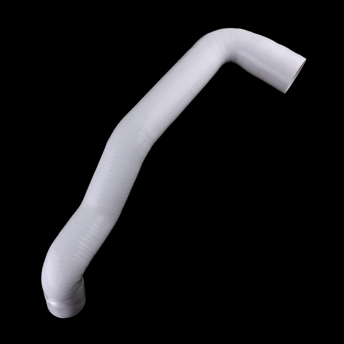 JOIUYOLJ 4 Layer Silicone Intercooler Resonator Delete Hose for Mini Cooper S R56 R57 R60… (white)