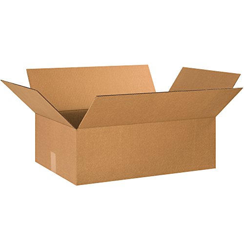 Image of Box USA Shipping Boxes Large 24 inchL x 16 inchW x 8 inchH 20-Pack - Corrugated Cardboard Box for Moving, Mailing, Packing, Packaging and Storage