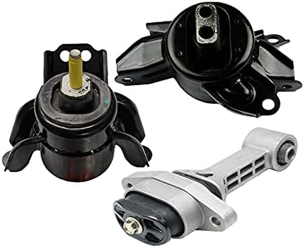 Engine Motor & Transmission Mount Set of 3 Compatible with for 2014-2019 Kia Soul 1.6L 2.0L Auto Transmission| A71065 A71093 A71067 -K3264