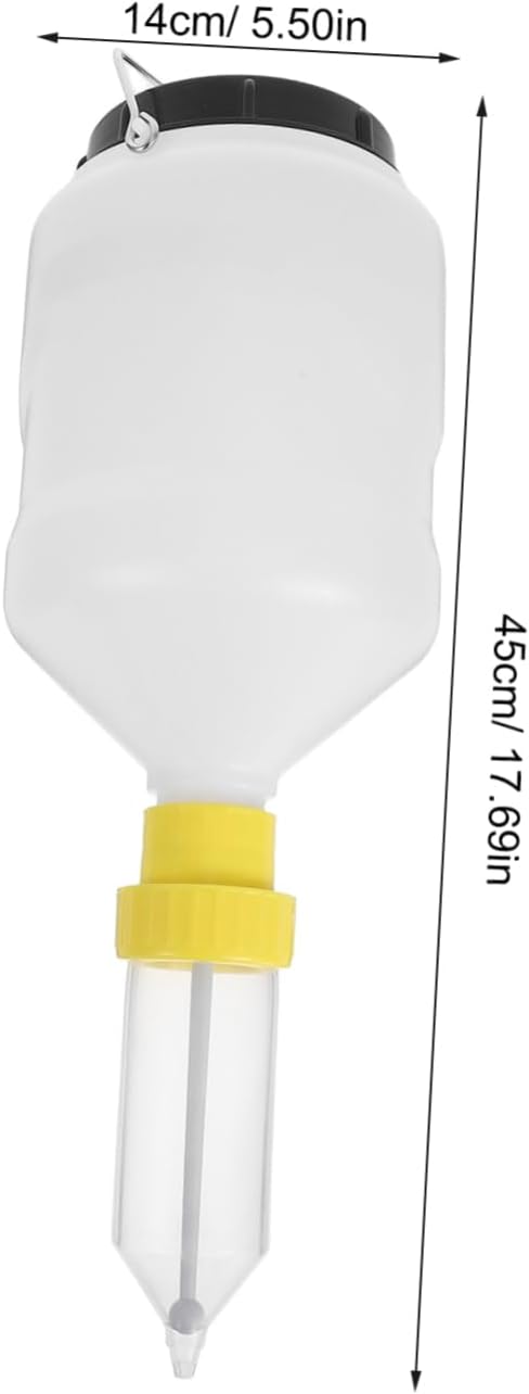 Cabilock Commercial Grade Capacity Sauce Squeeze Bottle Food Grade Condiment Dispenser for Kitchens Salad Dressing Pump