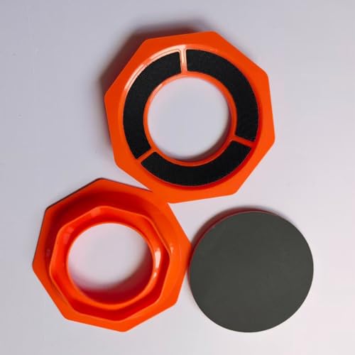 Soporte de almohadilla de lijado para bolas de bolos contra deslizamientos 7