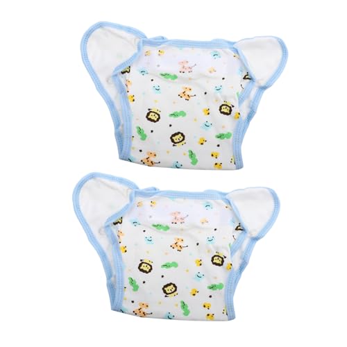 BESTonZON 2St Stoffwindelhöschen Babywindel