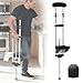 Adjustable Knee Support Crutch, No-Slip Kneepad & Ergonomic Handle, Lightweight Aluminum Mobility Aid for Broken Ankle, Foot Surgery Recovery