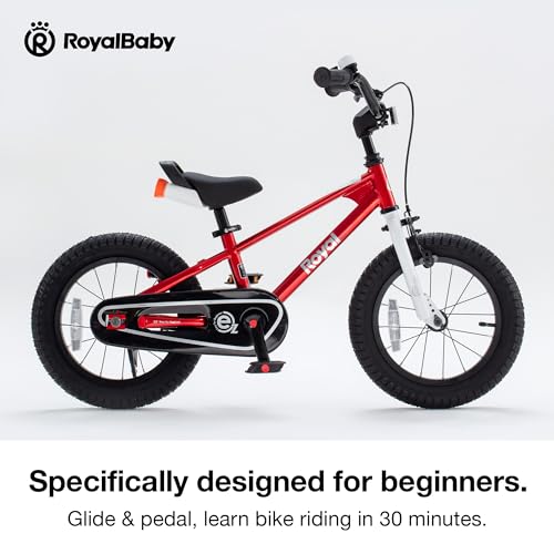 image for RoyalBaby EZ Kids Bike, 16 Inch Wheel Bicycle with Quick Release Crank