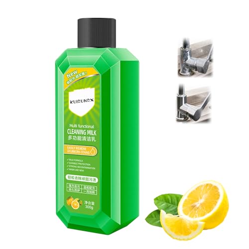 KUIRUNRX® Limpiador, Quitagrasas Limpiador, Potente Limpiador Multifuncional, Elimina sin esfuerzo la Grasa y Suciedad, Para Cocina, Baño y Coche, Apto para Todas las Superficies y Tejidos