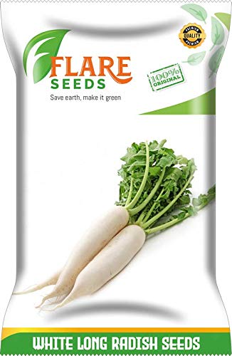FLARE SEEDS RADISH LONG SEEDS - 100 SEEDS PACK