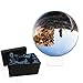 Produktbild LS&GHY K9 Kristallkugel mit Ständer, Fotokugel mit Kristall Ständer, Geschenkbox  Klare Kristallkugel Lensball für Fotografie  Glas Kugel Wahrsager & Meditation (80mm)