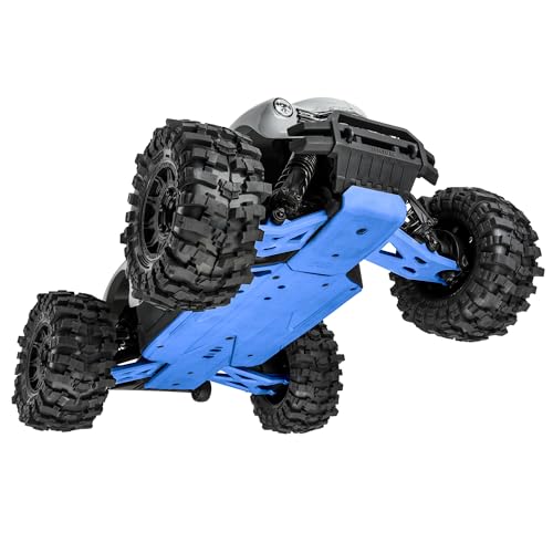 Image of Pro-Line Racing Bash Armor F /R Skid Plates Blue for ARRMA 3S Vehicles PRO639506