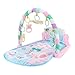 lzndeal Tapis d'éveil Tapis de Jeu Fitness Musculation Bébé Activité Tapis Jouer Gym Pédale Cadre Pédale Piano Musique Tapis Couverture Kick Jouer Lay Sit Toy