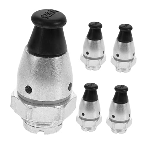 DOITOOL 5pcs Pressure Cooker Safety Valve Set Pressure Regulator Replacement Parts for Efficient Steam Release Easy Installation Enhanced Safety Features
