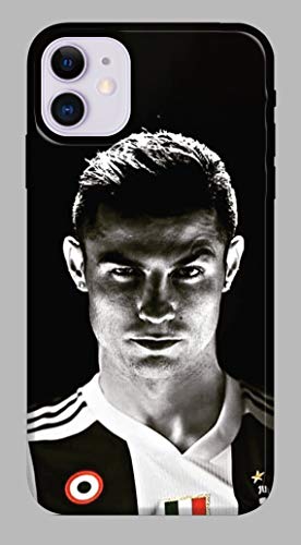 WorldSell Funda de Silicona Suave Case Cover Protección Cáscara Soft Gel TPU Apple I Phone 11 Sport 085 Cristiano Ronaldo