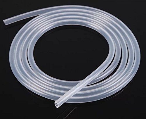 UP100 Silicone Tubing Food Grade Homebrew Beer Fermentation Siphoning & Wine Making Beer Water Line 16 Feets (OD 9mm ID 7mm)