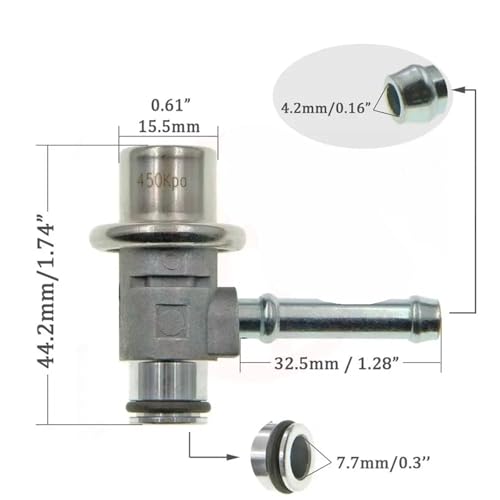 Regulador de presión de inyección de combustible 22670-AH110 original 4.2Bar 3