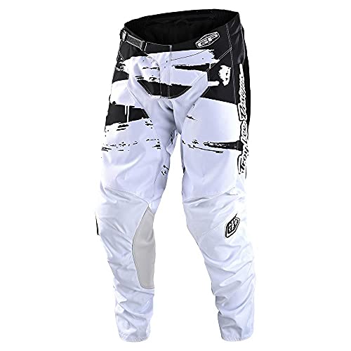 Troy Lee Designs MensBrushed GP Pant (Black/White, 36)
