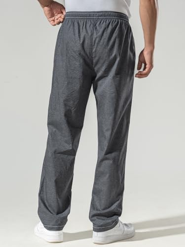 Image of DAMENSCH Relaxed Fit Premium Cotton Casual Style, Dual Pockets, Ultra light, Breathable, Anti-Bacterial, Stretchable, Soft Comfortable, Lounge Pyjamas For Men