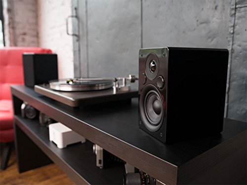 Peachtree Audio Paire d’enceintes M25 – Noir piano - Les Beatles, Paul McCartney, John Lennon, RIngo Starr, George Harrison Peachtree Audio Paire d'enceintes M25 - Noir piano – Image 4