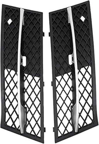 Rejilla de luz antiniebla delantera de 2 piezas para BMW Serie 5 2010-2013