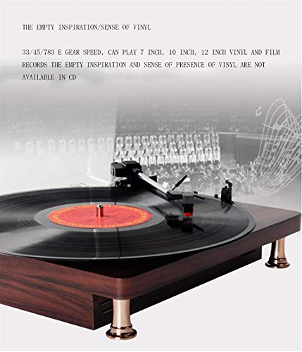 Turntable Salut-FI avec Haut-parleurs d’étagère, Vinyle phonographes avec Cartouche magnétique Compatible avec disques vinyles de Toutes Tailles, y Compris 33 □, 45 ou 78 Tours - Les Beatles, Paul McCartney, John Lennon, RIngo Starr, George Harrison Turntable Salut-FI avec Haut-parleurs d'étagère, Vinyle phonographes avec Cartouche magnétique Compatible avec disques vinyles de Toutes Tailles, y Compris 33 □, 45 ou 78 Tours – Image 3