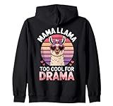 Photo Gallery mama llama cool lama felpa con cappuccio Photo Gallery mama llama cool lama felpa con cappuccio