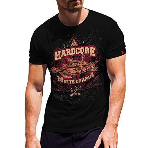 T-shirt Hardstyle Noir Copytec pour Vos Soirées Techno et Clubs