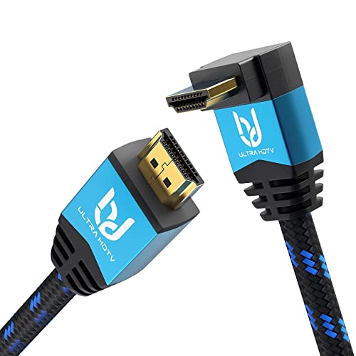 Cavo HDMI Angolato 2 M 90° Verso L'alto HighSpeedwEthernet 4K 2,0 - Foto 3