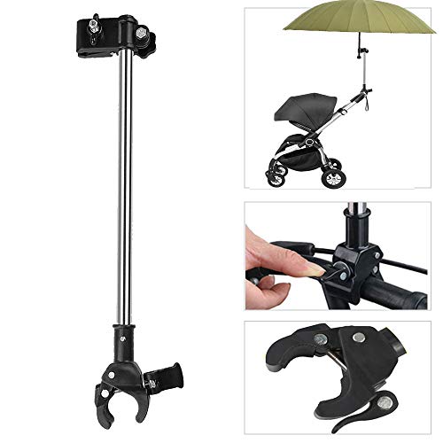 Adjustable Umbrella Mount Holder No Need Any Tooling to Attach Umbrella Clamp, Umbrella