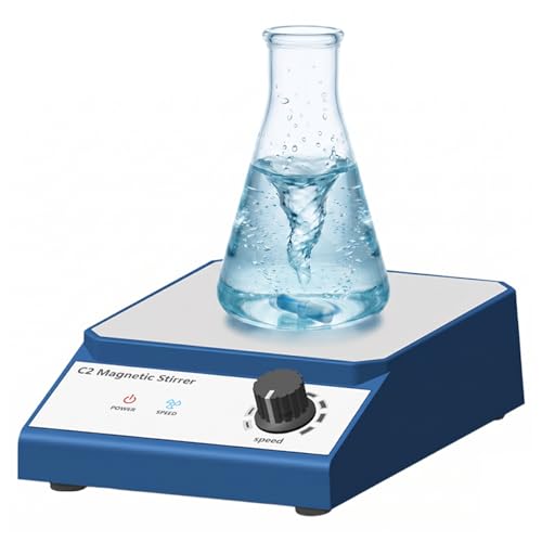 Magnetrührer Magnetrührer Rührplatte 2500 R/Min Magnetrührer Labor 2000 Ml Effizientes Mischen Für Laboranwendungen(Kein Heizen)
