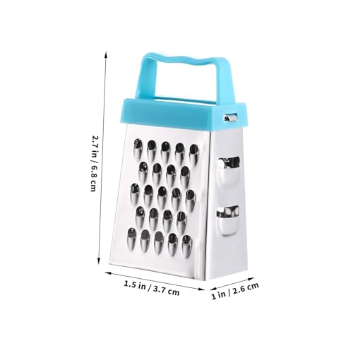 Ciieeo Set de 3 Ralladores Mini Acero Inoxidable Multicolor miniatura 2