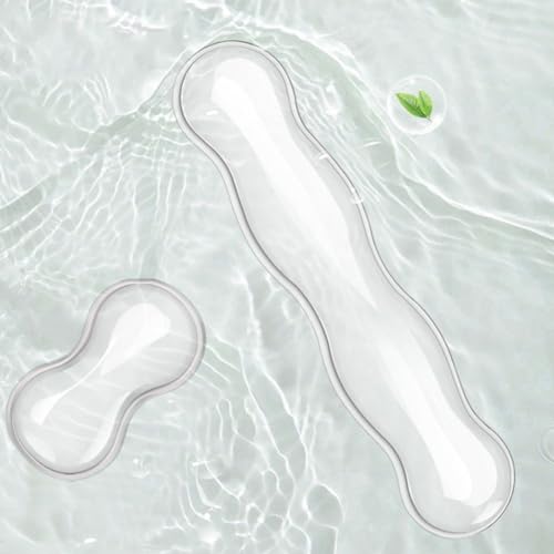 Repose-poignet ergonomique en silicone transparent de qualité supérieure - 5