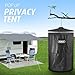 PANKAY Pop Up Privacy Tent, Portable Outdoor Camping Bathroom Toilet Tent, Collapsible Shelter for Camping & Emergency – Lightweight & Sturdy, Easy Set Up, Foldable - with Carry Bag
