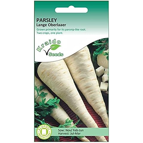 Kraido Seeds Lange Oberlaaer Parsley Root Seeds Cover