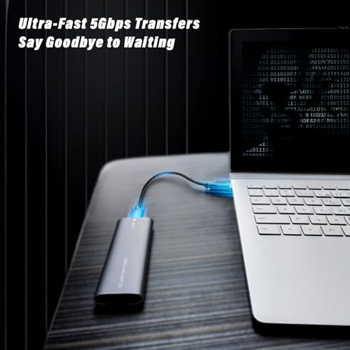 Caja externa para M.2 NVMe USB 3.1 Gen1 5Gbps miniatura 2