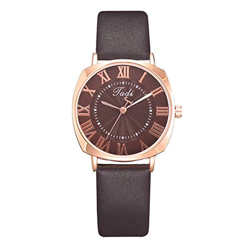 Hunputa Women's Watch Fashion Elegent Graceful Wrist Watch Ladies Watch Rhinestone Scale Strap with Diamond Waterproof Watch