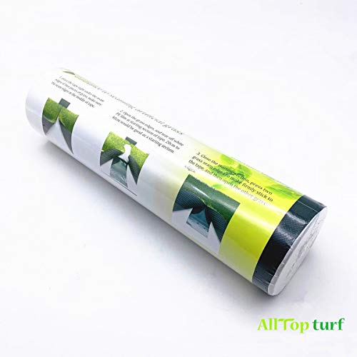 AllTop Turf Artificial Grass Tape 12in x 16ft (30cmX5m), Turf Seam Tape, Self-Adhesive Seaming Tape for Joining Light Duty Sports and Landscape Artificial Grass Lawn(Single Sided) - Thumbnail 4