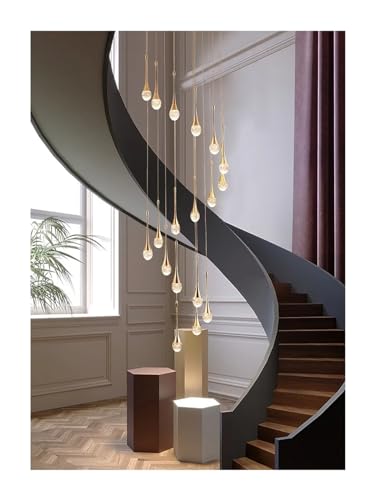 Lustre hall de luxe en cristal pour illuminer votre entrée