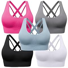 Black White Gray Light-blue Hot-pink 5 Pack