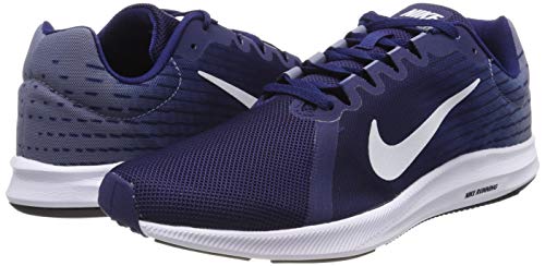 Image of NIKE Men's Downshifter 8 Blue /Pltm-Ashn Slte Running Shoes-11 UK (46 EU) (12 US) (908984-404)