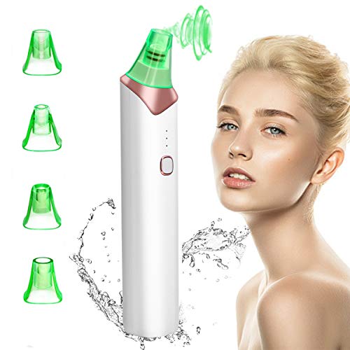 Blackhead Remover, Vacuum Blackhead Removal Peel Tool Extractor Electric Skin Pore Cleaner, Rechargeable Suction Comedone Acne Eliminator Device for Nose Face Men Women