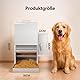 16L Großer Automatischer Hundefutterspender mit Timer, Edelstahl-Futterautomat mit Programmierbarem Fütterungsplan für Große Hunde oder Katzen