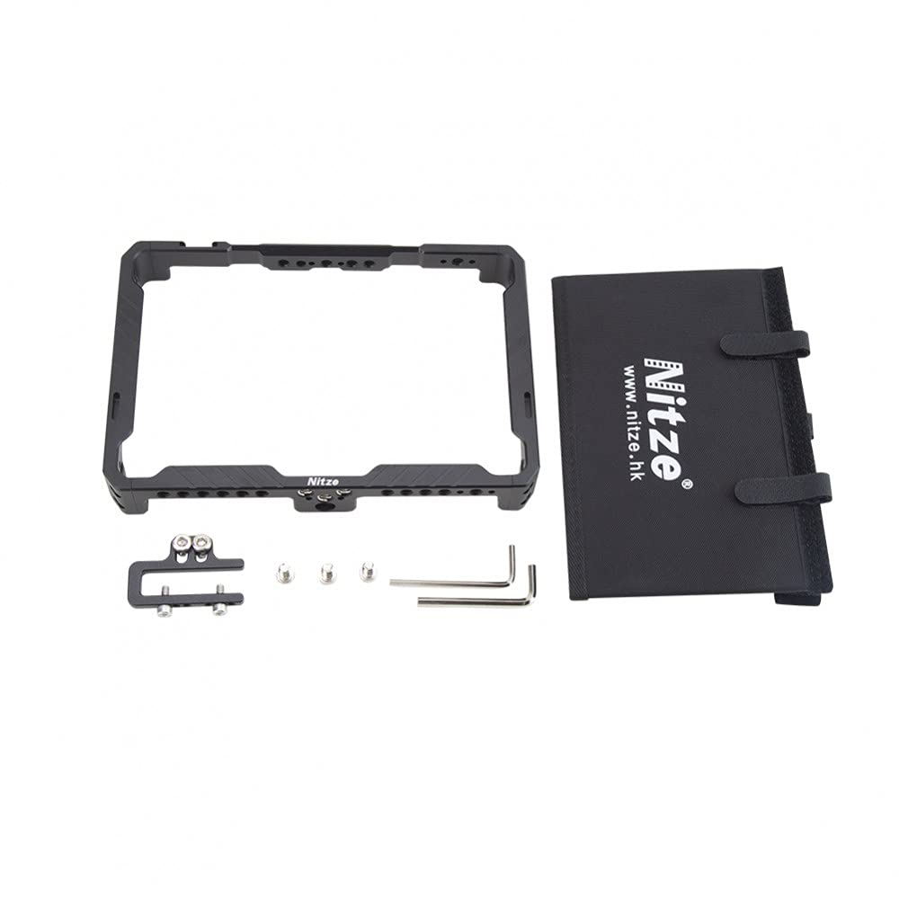 Amazon.com : Nitze 7inch Monitor Cage Rig w Sunhood n Cable