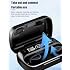 2024 Version True Wireless Bluetooth Earbuds with Charging Case Compatible with Apple & Android, Dual Connect, Built-in Microphone, Stereo Sound in-Ear Bluetooth Headphones Headset - Model 8